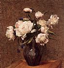 Bouquet of Peonies by Henri Fantin-Latour